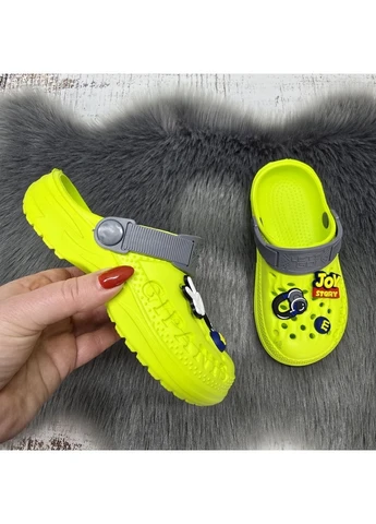 Кроксы детские для мальчика зеленые пена ЭВА Gipanis (388727806)