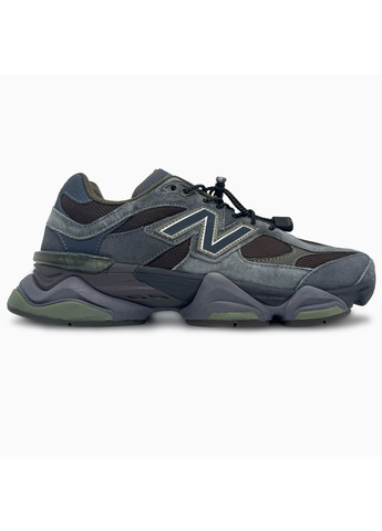 КРОССОВКИ ЖЕНСКИЕ NEW BALANCE 9060 GREY / BROWN НЬЮ БЕЛАНС 9060 No Brand серые демисезоны (368862554)