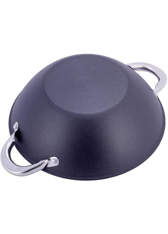 Казан чавунний "Wok" 3.6л, з антипригарним покриттям і аромо-кришкою Kamille (329897184)