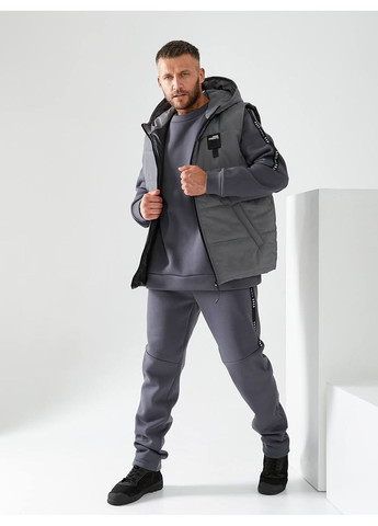 Чоловічий спортивний костюм трійка з жилеткою No Brand (361145628)