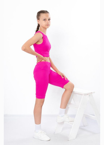 Розовый летний комплект для девочки (подростковый) (p-14561) Носи своє