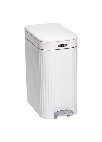 Відро для сміття з педаллю 5л відро для сміття з кришкою і педаллю Білий HP-45-12BE Yiwu (370973837)