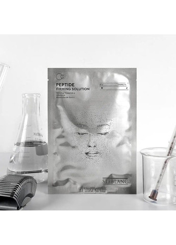 Тканинна маска для обличчя Peptide Firming Solution Зміцнююча з пептидами, 25 г Steblanc (348057238)