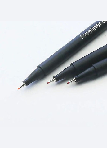 Набір різнокольорових лінерів Fineliner Color 12 кольорів, професійний набір лінерів для скетчів та малювання! 123 (337342393)