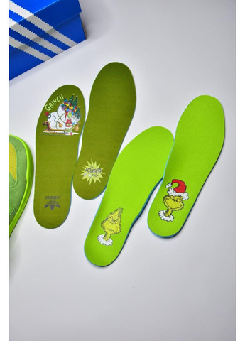 Зелені Осінні кросівки чоловічі adidas forum low the grinch адідас форум No Brand