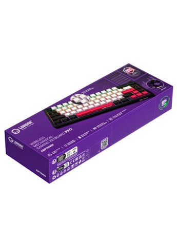 Клавиатура KBP70MW Pro RGB Wireless/Bluetooth/USB UA Black/red (LRG-KBP70MW-BK-US) LORGAR KBP70MW Pro RGB Wireless/Bluetooth/USB UA Black/re (364661373)