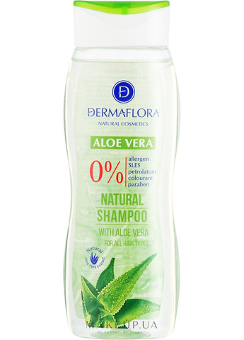 Шампунь для волос Aloe Vera Natural Shampoo 250ml (1194238-31339296) Dermaflora (368626792)