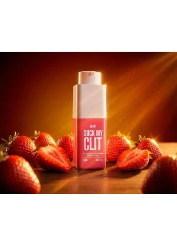 Гель для клиторальнои стимуляции Intt Suck My Clit Wild Strawberry, 15 мл No Brand (402327294)