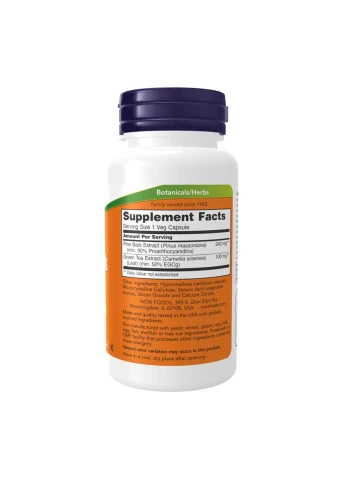Pine Bark Extract 240mg - 90 caps (До 10.26) Now Foods (389161518)