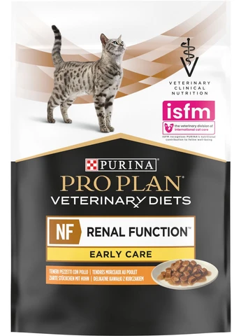 Упаковка влажного корма для кошек Pro Plan Veterinary Diets NF Renal Function Early Care при патологии почек 10 x 85 г Purina (332881087)