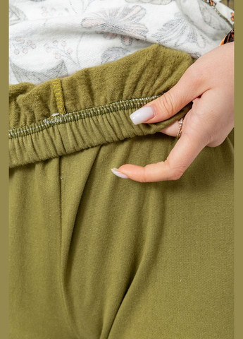 Оливковая (хаки) всесезон пижама женская утепленная, цвет сиренево-пудровый, Ager
