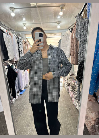 Жіноча картата сорочка Україна (329421806)