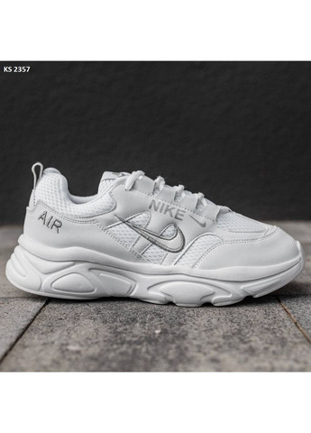 КРОСІВКИ ЖІНОЧІ NIKE AIR WHITE НАЙК АІР ЗУМ No Brand білі демісезони (367174814)