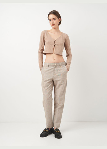 Бежевый демисезонный кардиган Stradivarius