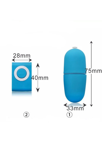 Віброяйце (вагінальний тренажер) рожевого кольору з пультом ДУ We Love (284278488)