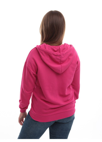 Толстовка жіноча рожева на блискавці Cracpot Приталена (302879192)