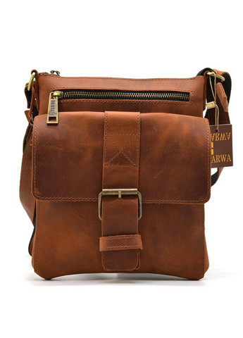 Чоловіча шкіряна сумка через плече 24х30х4 см TARWA (315870959)