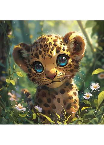 Алмазная мозаика "Тигренок" BH011 неполная выкладка Brushme (366869735)