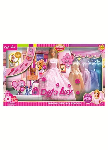 Кукла с нарядами и аксессуарами (6073B) Defa (290841681)