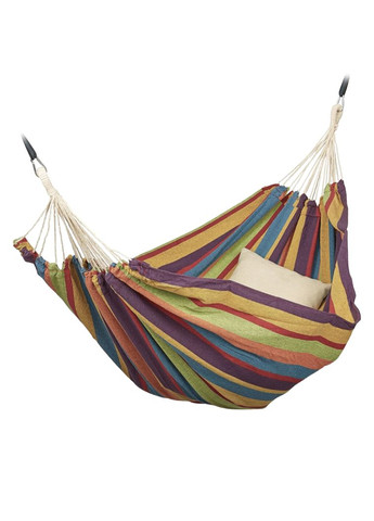 Гамак гавайский Garden тканевый с чехлом цветной Jumi (301865566)