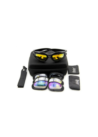 Защитные тактические солнцезащитные очки С5 с поляризацией, 4 комплекта сменного стекла. Daisy (280826687)