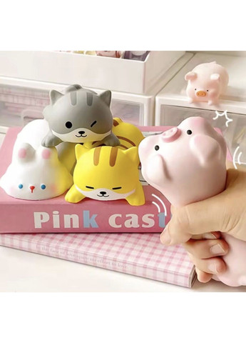 Ергономічний килимок підставка для миші, зап'ястя рук, комп'ютера/ноутбука 1 шт Dog NPK (362577132)