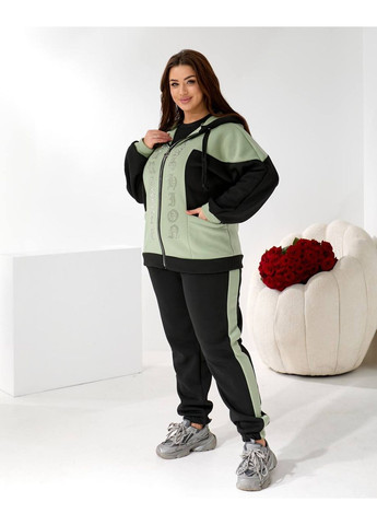 Стильный прогулочный костюм из трехнитки на флисе • ЗАМЕРЫ В ОПИСАНИИ DK/DL Мода без кордонів (370549292)