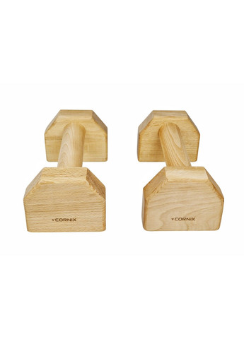 Упори для віджимань (паралетси) 25 см дерев'яні Cornix XR-0493 (371763870)