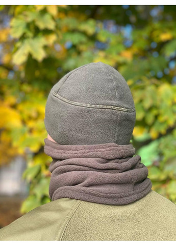 Флісова шапка Олива МОРНИНГ КЕТ (355794676)