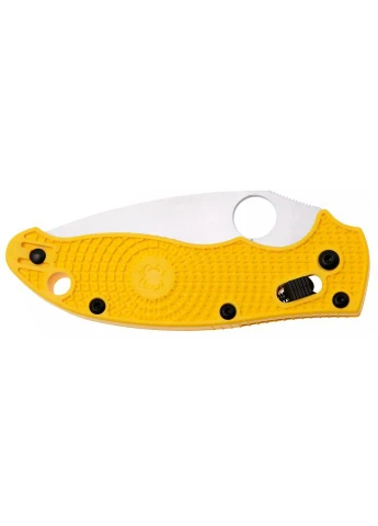 Нож Manix 2 Lightweight Salt MagnaCut, yellow Spyderco (385895016)