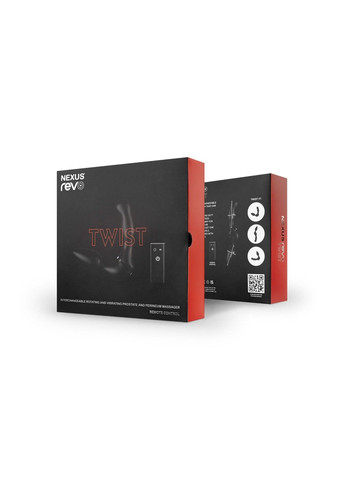 Массажер простаты и анальный вибратор Revo TWIST Nexus (317256664)