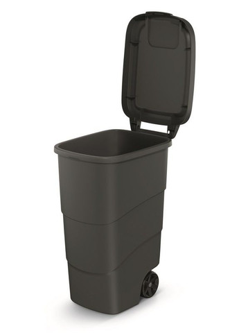 Бак для сміття Wheeler 90 л, антрацит Prosperplast (329826960)
