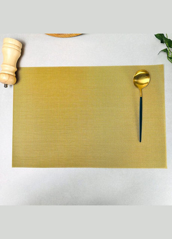 Однотонный сервировочный коврик из ПВХ 30х45 см (14-Г) No Brand (304546887)