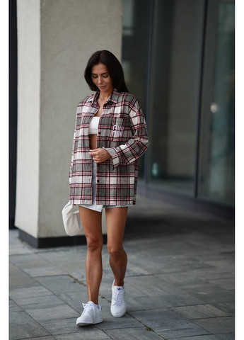 Сорочка в клітинку Україна (349444216)