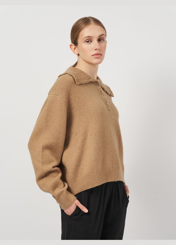 Бежевий зимовий светр H&M