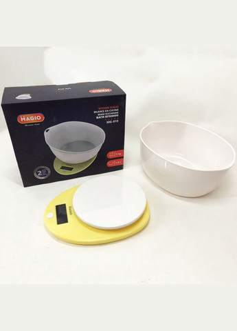 Весы кухонные электронные с чашей MG-919, кухонные весы для кондитера, кухонные весы мини Magio (364664769)