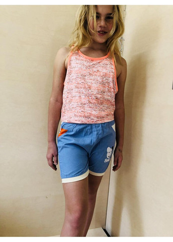 Літній костюм для дівчинки підлітка майка топ шорти Угорщина 158 164 No Brand (366080080)