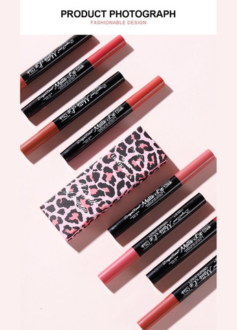 Набір матових помад олівець для губ Matte Lipstick Pen D 3 шт Dragon Ranee (314933543)