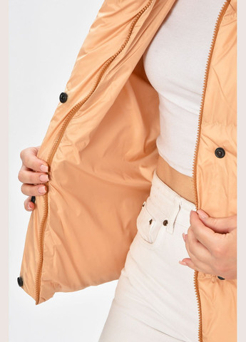 Жилетка женская персикового цвета Let's Shop (336147700)