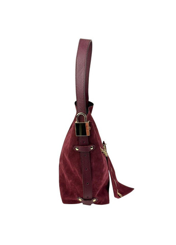 Женская замшевая сумка бодовая Italy F-IT-3010BO Firenze (315688261)