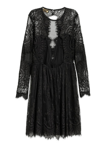 Чорна вечірня сукня,чорний, H&M