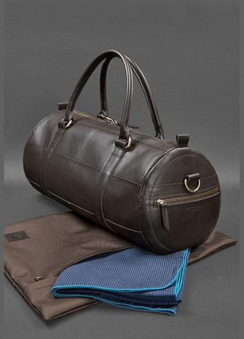 Шкіряна сумка Harper темно-коричнева краст (A-027190) BlankNote (327874112)