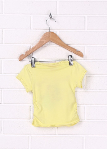 Желтая летняя футболка коралловый Sprider