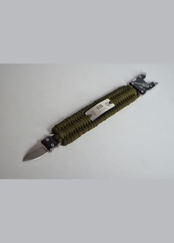 Браслет с ножом и индивидуальными гравировками + брелок в подарок No Brand (344584821)