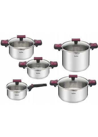 Набор кастрюль Cook&Clip G723SA74 Tefal (322718327)