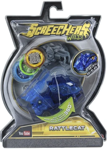 Машинка трансформер Screechers Wild L 2 Реттлкет (EU683120) Alpha Group (362297067)