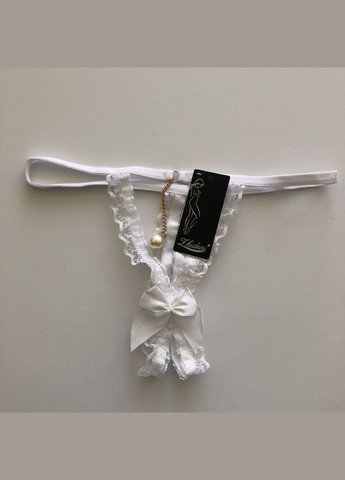 Трусики з розрізом та підвіскою Sexy One Size (S/М/L) (8-157) No Brand (312005242)