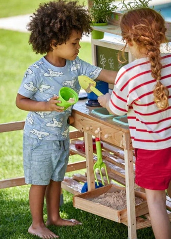 Голубая демисезонная футболка 3шт Lupilu