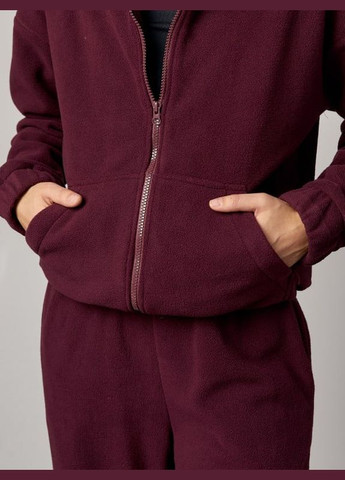 Спортивний костюм 14873 темно-бордовий ISSA PLUS (317397023)