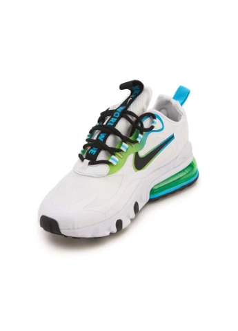 Комбіновані кросівки air max 270 react ww white green blue демісезон Nike 12857